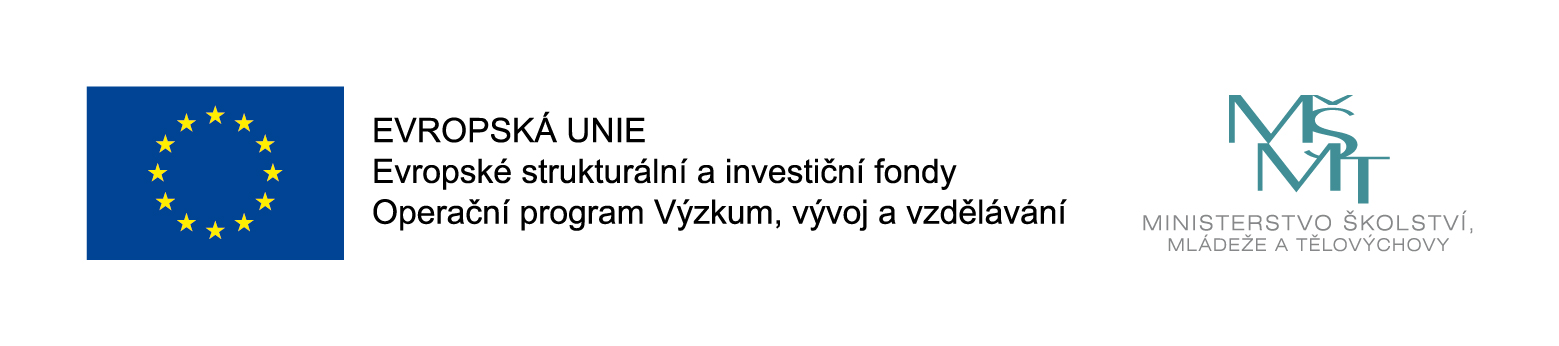 Evropská unie a Ministerstvo školství, mládeže a tělovýchovy poskytlo prostředky pro tento projekt